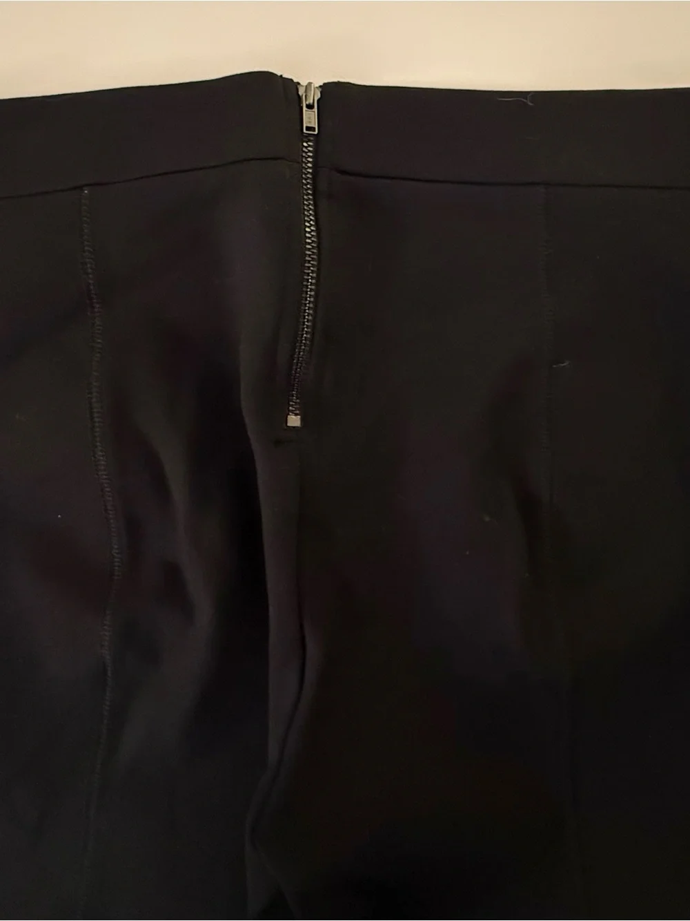 J. Crew Black Cropped Straight-Leg Pants
